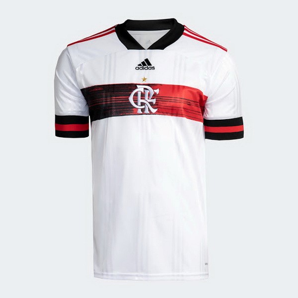 Thailande Maillot Football Flamengo Exterieur 2020-21 Blanc